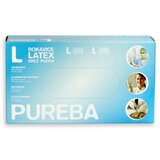 Latex rokavice (velikost l, 100 kos/pak, brez pudra) Cene