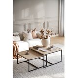 Rowico Mizica s hrastovo mizno ploščo ø 80 cm Deerfield – | Shoptok.si