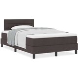  Boxspring krevet s madracem Tamno smeđa 120 x 200 cm tkanina | shoptok.hr
