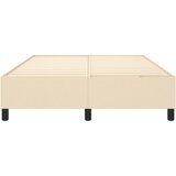  Okvir za krevet s oprugom krem 140 x 190 cm od tkanine | Eponuda.ba