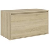 The Living Store Klop za hodnik 80x40x45 cm sonoma hrast iverna plošča - Klop, (21493905) | Shoptok.si