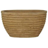 Okrugla tegla za cvijeće sa prugama (Vanjska dimenzija (ø x V): 37 x 56 cm, prirodni materijali, Terakota) Cijene