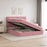  Krevet s madracem i skladištem Ružičasta 180 x 200 cm Baršun | shoptok.hr