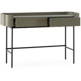 MOME Kaki zelena stranska mizica 40x120 cm Willa – | Shoptok.si