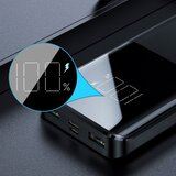 Joyroom Power Bank (JR-T013) - 2x USB- Type-C- Micro-USB - z velikim digitalnim zaslonom - 15W - 10000mAh - črna | Shoptok.si
