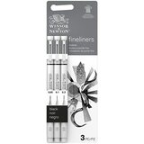 WINSOR & NEWTON Set flomastera za tehničko crtanje Fineliner X3 Small (Crna, 3 -dij.) | shoptok.hr