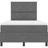  Krevet s opruga kutije Tamno siva 120 x 190 cm tkanina | shoptok.hr