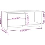 vidaXL TV omarica sonoma hrast 90x35x40 cm iverna plošča | Shoptok.si