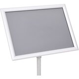  Stalak za plakate A3 s postoljem srebrni od aluminijske legure | shoptok.hr
