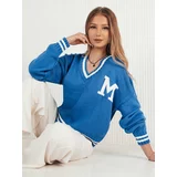 DStreet Women's oversize sweater MIRAGE blue