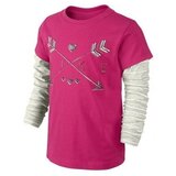 Nike Majice s kratkimi rokavi Core Tee Rožnata Cene