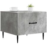  Klubska miza Betonsko siva 49 x 50 x 40 cm Inženirski les, (5000295511) | Shoptok.si