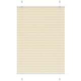 vidaXL Plisirana žaluzija Cream 90x100 cm Širina tkanine 89,4 cm | Shoptok.si