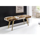 MID.YOU KLOP BREZ NASLONA, krzno rjava, bela | Shoptok.si