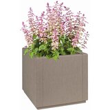 Kutija za cvijeće u vrtu Svijetlosmeđa 36 x 36 x 35 cm PP | shoptok.hr