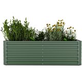 Blumfeldt High Grow Straight dvignjena gredica, 1200 L, Ergonomska, Odporna na vremenske vplive, Odprto dno | Shoptok.si