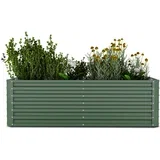 High Grow Straight dvignjena gredica, 1200 L, Ergonomska, Odporna na vremenske vplive, Odprto dno