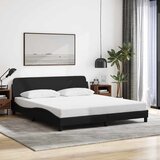  Okvir za krevet Dover crni 180x200 cm od tkanine | shoptok.hr