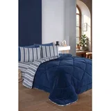 Line navy plavi set za spavanje