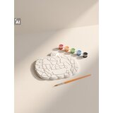 Sinsay Set za bojanje s Halloween motivom - gipsana bundeva | shoptok.hr