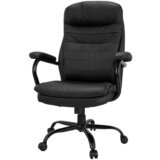 MID.YOU Pisarniški Stol Relax Xxl B, Pu, Črna | Shoptok.si