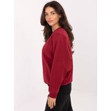 RUE PARIS Sweatshirt-RV-BL-A877.19P-burgundy Cene