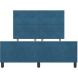  s opruga kutije Tamno plava 160 x 200 cm Baršun | shoptok.hr