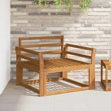  Naslon 2 kom. Prirodna 79 x 8 x 60 cm Čvrsto drvo akacije Slike