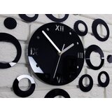 Moderna stenska ura RINGS NH008 (samolepilne stenske ure) | Shoptok.si