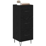  Kreveta Crni hrast 34 x 34.5 x 90 cm Konstruirano drvo | shoptok.hr