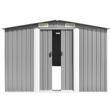 Furnova Vrtna lopa siva 257x779x181 cm pocinkano jeklo, (21912679) | Shoptok.si