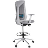 MID.YOU Pisarniški Stol Halifax Work, Siva | Shoptok.si