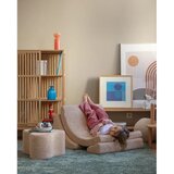 Wigiwama Svetlo rjav otroški fotelj iz rebrastega žameta Moon – | Shoptok.si