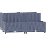  Povišena gredica 80x80x38 cm od polipropilena | shoptok.hr