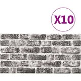  3D zidni paneli s uzorkom tamnosivih cigli 10 kom EPS | shoptok.hr
