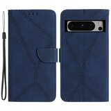 INORCO Ovitek za telefon iz PU usnja za Google Pixel 8 Pro, ovitek stojala za denarnico z vtisnjeno črto na dotik kože, (22037166) Cene