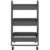 Kolica s 3 razine antracit 43 x 34 x 79 cm čelična | shoptok.hr