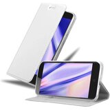 Cadorabo Ohišje, združljivo z ZTE Blade V7 v klasično srebrno - Zaščitni ovitek z magnetnim zapiranjem, stoječo funkcijo in režo za kartice, (20558844) | Shoptok.si