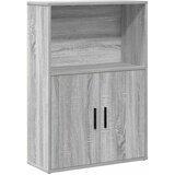 Maison Chic Knjižna omara - Knjižni regal siva sonoma 60x24x85 cm inženirski les, (21726085) | Shoptok.si