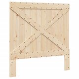  Okvir kreveta s uzglavljem 100 x 200 cm od masivne borovine | Eponuda.ba