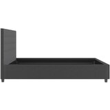 Støraa Tamno sivi tapecirani bračni krevet 140x200 cm Emily – | shoptok.hr