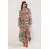 TRENDYOLMILLA Ženski komplet bluza i suknja Tbess25Au00090, Šareni | Eponuda.com