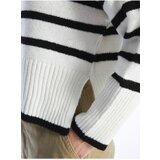 LC Waikiki Crew Neck Striped Long Sleeve Women's Knitwear Sweater | ePonuda.com