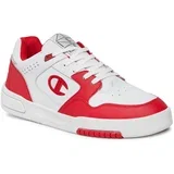 Superge Z80 Low Low Cut Shoe S22182-WW009 Wht/Red