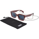 Urban Classics Accessoires Sunglasses Poros With Chain terracotta | shoptok.hr