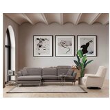 Atelier Del Sofa ugaona garnitura Costor Corner Left Grey Cene