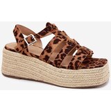 Boto Women's sandals with straps and weaving leopard Pardauss | ePonuda.com