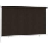  Vanjska roleta za zamračivanje 240 x 140 cm smeđa HDPE | Shoptok.si