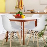 LEMON Set plastičnih trpezarijskih stolica 4 kom Aurora bela 25-KS005SET | Eponuda.com