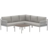 Venture Home Kos kutna vrtna lounge garnitura, bež | shoptok.hr